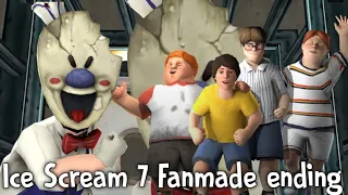 Ice Scream 7 Friends: Lis (The End Of Ice Scream Saga) Fanmade Ending