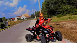 Yamaha Raptor 700R Riding Movie 3 The Best Scences Wheelie Stunt Off Road Atv Quad Najlepsze momenty