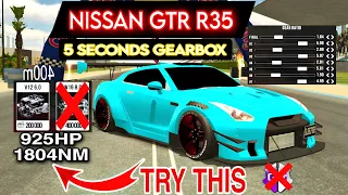 5 SECONDS GEARBOX FOR NISSAN GTR R35 (Without GG) In Car Parking Multiplayer