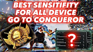 NEW UPDATE 2.6 ⚡️ BEST SENSITIVITI HOW TO EASY CONQUEROR ⚡️FOR ALL DEVICE ❤️ 5 FINGGER // 60 FPS ❤️