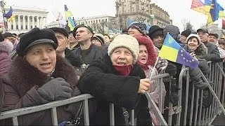 "Евромайдан" вернулся с новогодних каникул
