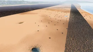 1 MILLION Orcs vs 100.000 Modern Soldiers | Ultimate Epic Battle Simulator 2