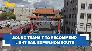 Sound Transit to pick light rail expansion route to Ballard