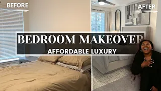 Affordable Luxury Bedroom Makeover | RH inspired Bedroom