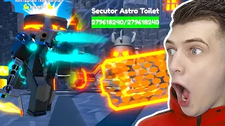 Астро Камерамен VS Secutor Астро СКИБИДИ (toilet tower defense) ROBLOX