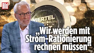 „Die Energiewende ist gescheitert“ | Fritz Vahrenholt bei Viertel nach Acht