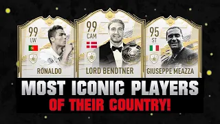 Most ICONIC Players of their COUNTRY! 😱❤️ ft. Brazil, England & Portugal!