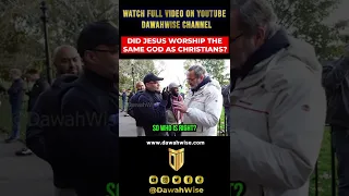 Christian Left Speechless By This Question | Hashim | #shorts | Speakers Corner | Hyde Park