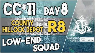 CC#11 Daily Stage 8 - County Hillock Depot Risk 8 | Low End Squad |【Arknights】