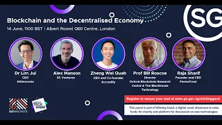 Blockchain and the Decentralised Economy