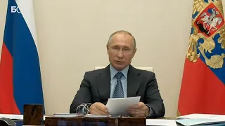 Путин заявил о необходимости «экстраординарных» мер в борьбе с коронавирусом