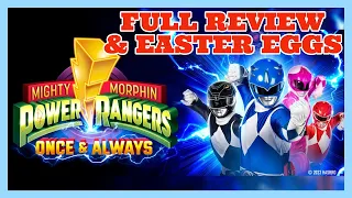 MIGHTY MORPHIN POWER RANGERS: ONCE & ALWAYS | FULL REVIEW & EASTER EGGS | *SPOILERS*
