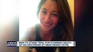 Man charged with stabbing girlfriend to death inside MGM Grand Detroit hotel will stand trial