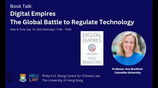 Book Talk: Digital Empires The Global Battle to Regulate Technology
