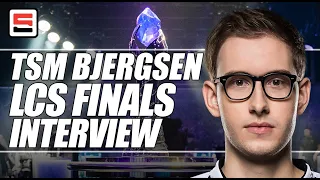 TSM Bjergsen LCS Finals Interview: Zilean, Series Delay, Worlds 2020 | ESPN ESPORTS