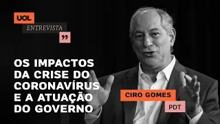 CIRO GOMES FALA SOBRE O GOVERNO BOLSONARO E A CRISE DO CORONAVÍRUS