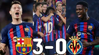 🎥 Barcelona vs. Villarreal [3-0] - Match Review (La Liga 2022/2023)