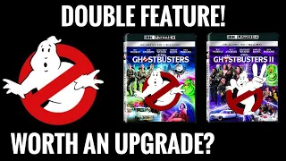 GHOSTBUSTERS 4K DOUBLE FEATURE! | ARE THEY WORTH AN UPGRADE?!?