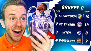 Ich habe die Champions League in FIFA simuliert & DAS ist passiert! 👀⭐️