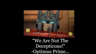 Transformers Stop Motion Skit: We Are Not The Decepticons!!!