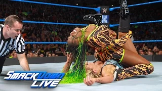 Naomi vs. Charlotte Flair - SmackDown Women's Championship Match: SmackDown LIVE, April 25, 2017