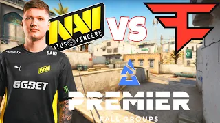 NAVI VS Faze Clan BLAST Premier Groups МАТЧ НАВИ ПРОТИВ ФЕЙЗ КЛАН ЛУЧШИЕ МОМЕНТЫ НАВИ DUST II S1MPLE