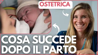 COSA SUCCEDE DOPO IL PARTO A MAMMA E BAMBINO? L'Ostetrica risponde