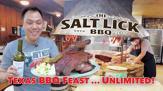 Legendary Texas BBQ | Unlimited Feast at The Salt Lick BBQ