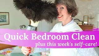 Quick and easy bedroom clean, my self-care for Flylady Zone 4 - Monday Motivation!