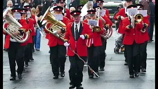 Dobcross Silver Band at the Easingwold Contest 2018 'Slaidburn'