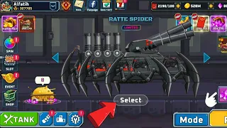 Tank Combat War Battle New Tank RATTE SPIDER Coming Soon Update All 22 Tank Unlocked Maxed 2023