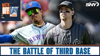 Does Mark Vientos deserve more playing time than Brett Baty at third? | Mets Off Day Live | SNY