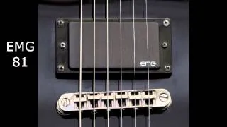 EMG 81 vs EMG 85 vs EMG 60 - Bridge Position