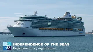 Independence of the Seas Departure | 3 night Northern European Cruise | Royal Caribbean