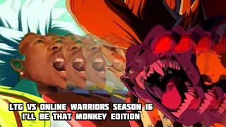 Low tier god vs online warriors season 16                     I’ll be dat … 🆓😭🆓