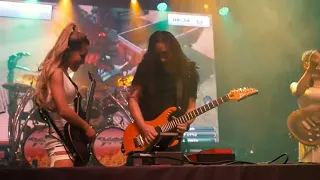 DragonForce Live Farming Simulator with Lovebites in London, UK