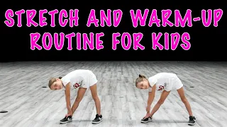 Stretch and Warm up Routine For Kids - (Hip Hop Dance Tutorial AGES 5+)  | MihranTV