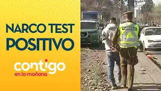 DETENIDO EN VIVO: Conductor dio positivo para cocaína y anfetamina - Contigo en la Mañana