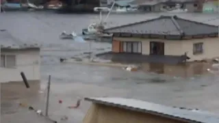2011 Japan Tsunami - Karakuwacho, Kesennuma. (Full Footage)