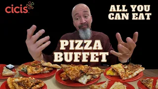 Pizza Buffet Mukbang | Cici's Pizza