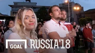 World Cup 2018: England v Croatia fans reaction