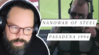 BRILLIANT! Ex Metal Elitist Reacts to Nanowar of Steel "Pasadena 1994"