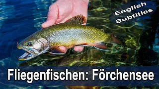 Fly Fishing in Crystal Clear Alpine Lake!! - Förchensee - Season Opening - Sight Fishing