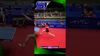 Agile foot movements MA LONG #malong #tabletennis #pingpong #shorts