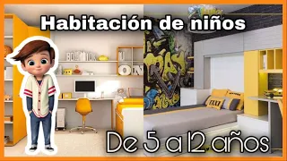 Habitación De Niños De 5 a 12 Años// Ideas Para Decorar// Ideas To Decor Kids Bedroom