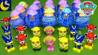 LOTS of Paw Patrol Surprise Eggs Toys Easter Basket Blind Bags Best Toy Video for Kids Toddlers