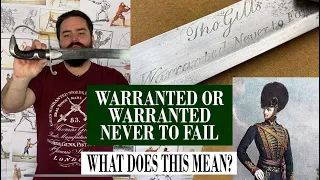 What is a Warranted Sword?