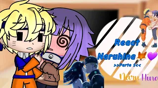 Naruto e os seus amigos reagindo a Naruhina [1/4]