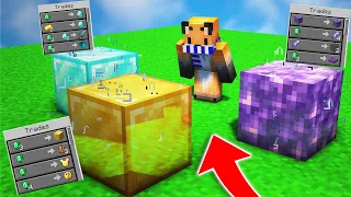 Minecraft, de Tradelhetek Blockokkal!