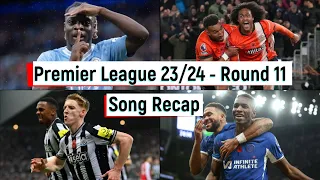 Premier League 2023/24 - Match Week 11 | SONG RECAP